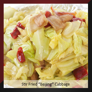 Stir Fried “Beijing” Cabbage